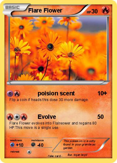 Pokemon Flare Flower