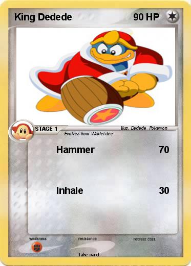 Pokemon King Dedede