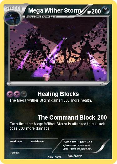 Pokemon Mega Wither Storm