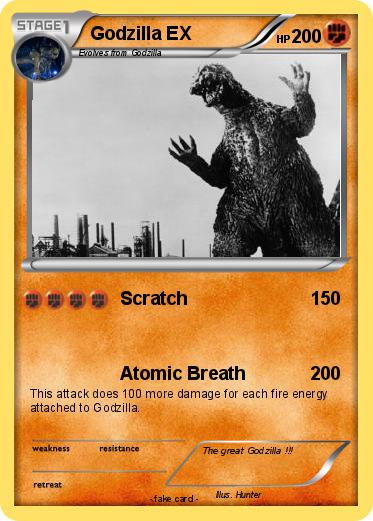Pokemon Godzilla EX