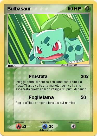 Pokemon Bulbasaur