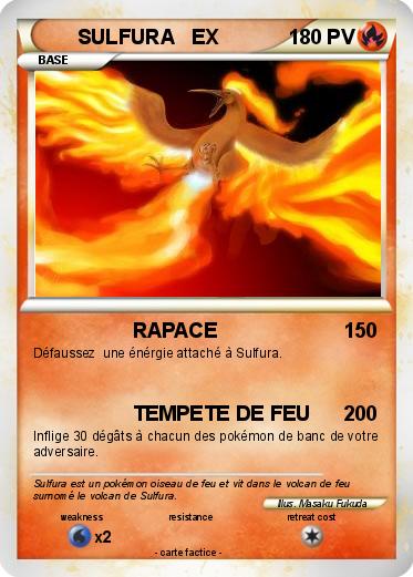Pokemon SULFURA   EX