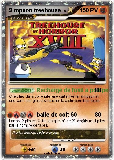 Pokemon Simpson treehouse