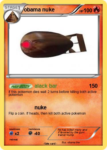 Pokemon obama nuke