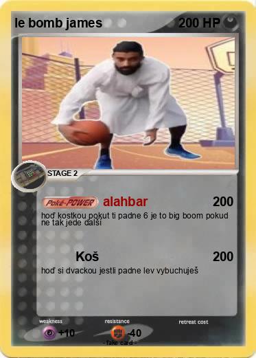 Pokemon le bomb james