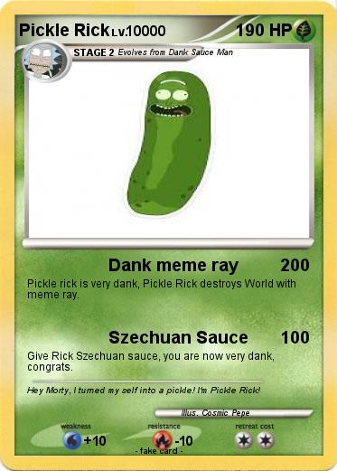 Pokemon Pickle Rick