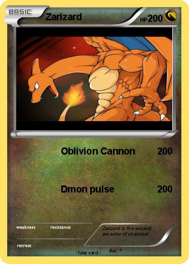 Pokemon Zarizard