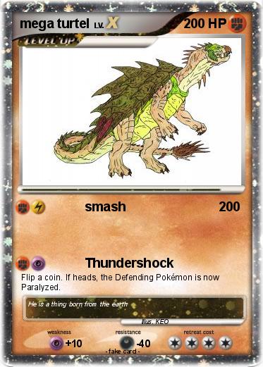 Pokemon mega turtel