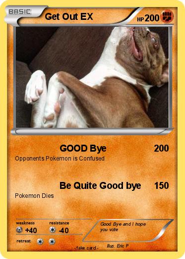 Pokemon Get Out EX
