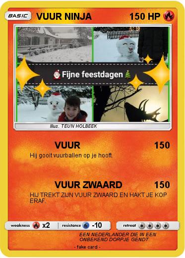 Pokemon VUUR NINJA