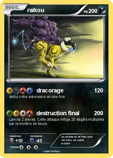 Pokemon raikou