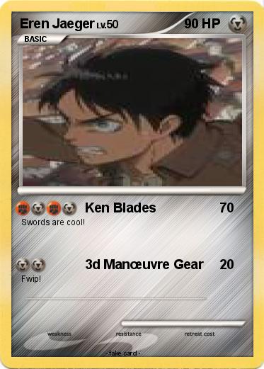 Pokemon Eren Jaeger