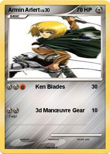 Pokemon Armin Arlert