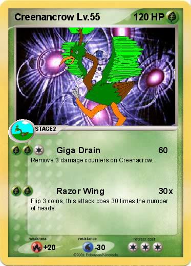Pokemon Creenancrow Lv.55