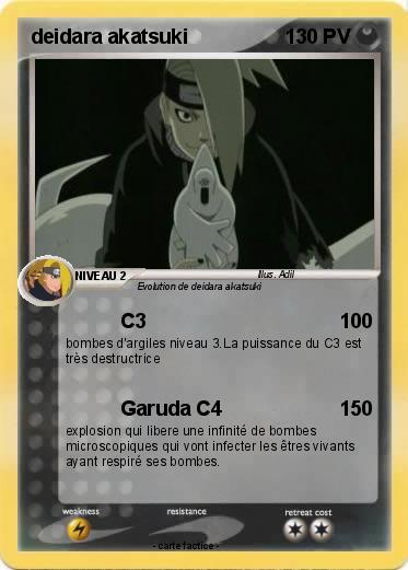 Pokemon deidara akatsuki