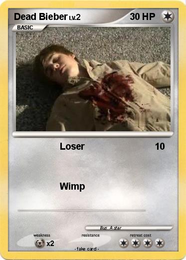 Pokemon Dead Bieber