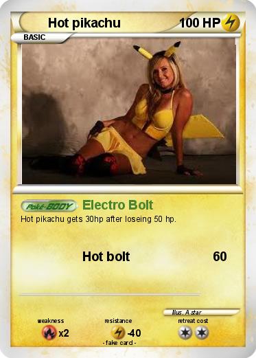 Pokemon Hot pikachu