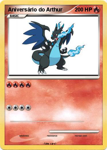 Pokemon Aniversário do Arthur