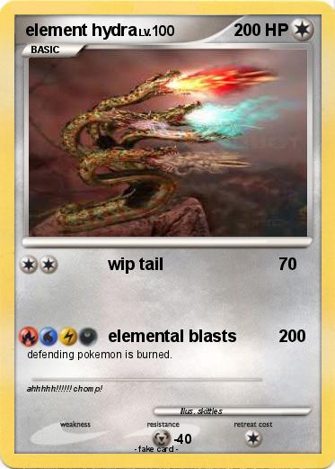Pokemon element hydra