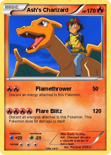 Pokemon Ash's Charizard