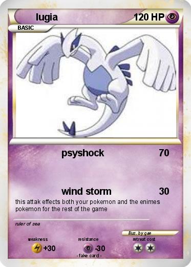 Pokemon lugia