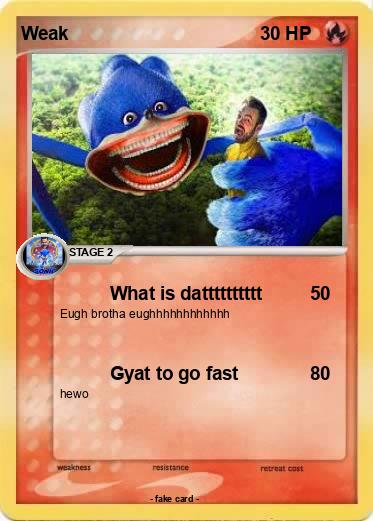 Pokemon Weak
