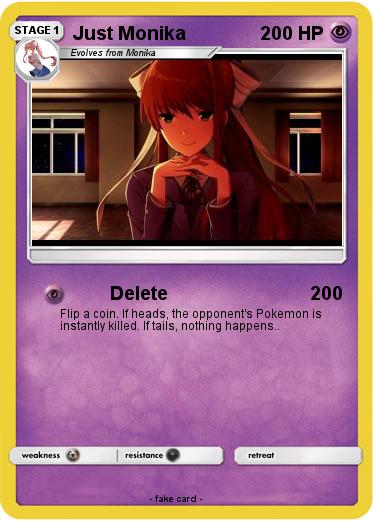 Pokemon Just Monika