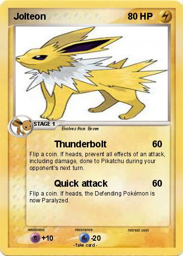 Pokemon Jolteon