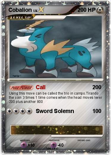 Pokemon Cobalion