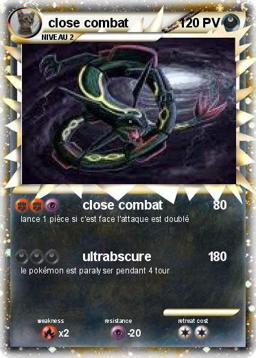 Pokemon close combat