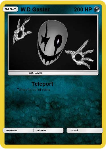 Pokemon W.D Gaster