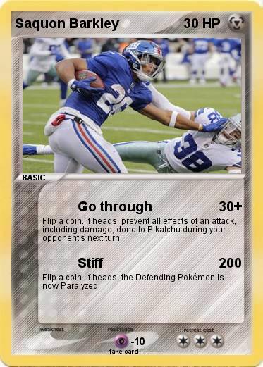 Pokemon Saquon Barkley