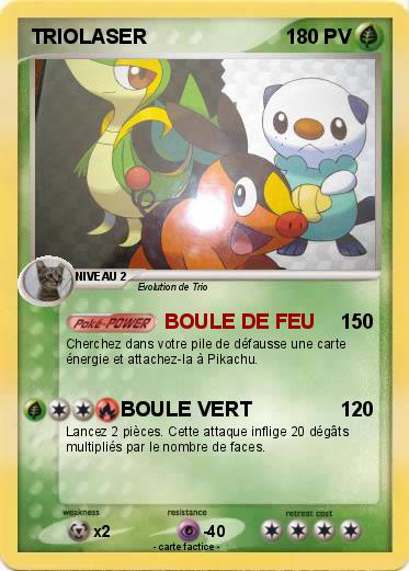 Pokemon TRIOLASER