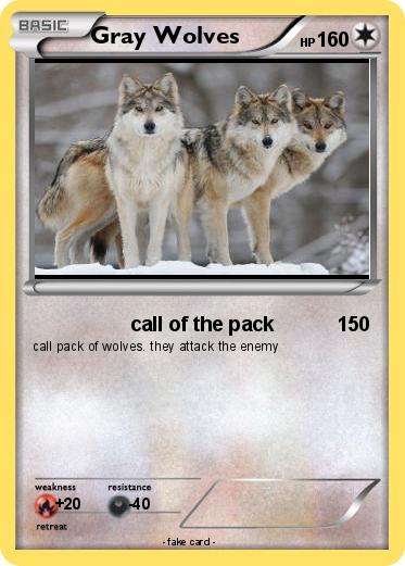 Pokemon Gray Wolves