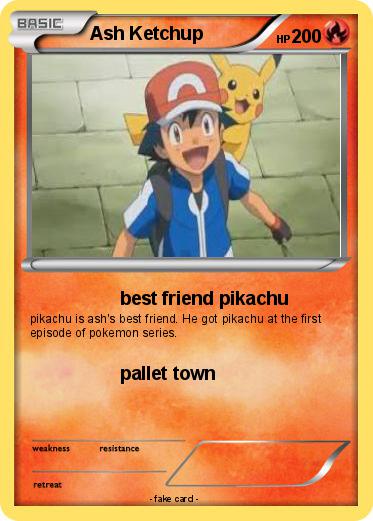 Pokemon Ash Ketchup