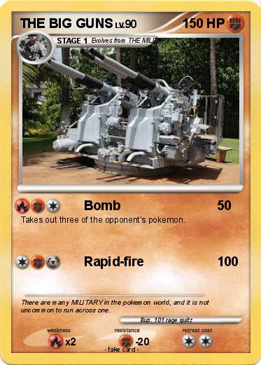 Pokemon THE BIG GUNS