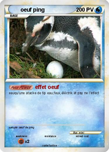 Pokemon oeuf ping
