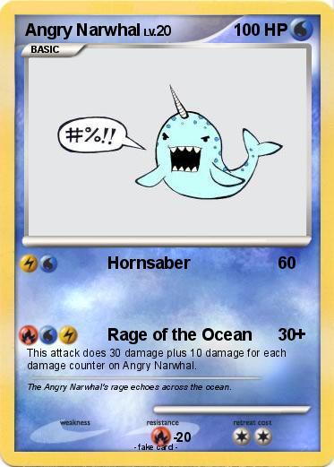 Pokemon Angry Narwhal
