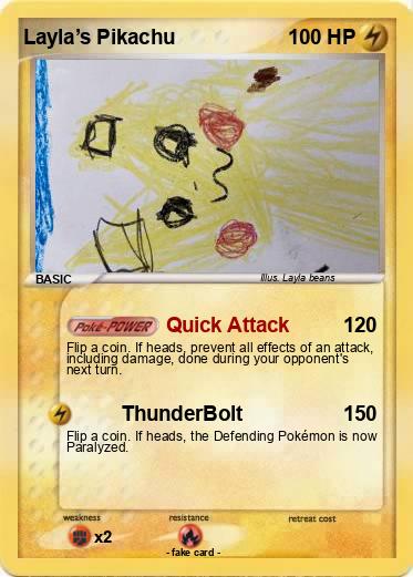 Pokemon Layla’s Pikachu