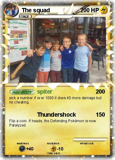 Pokemon The squad
