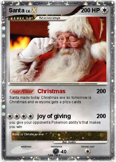 Pokemon Santa
