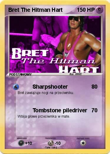 Pokemon Bret The Hitman Hart