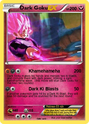 Pokemon Dark Goku