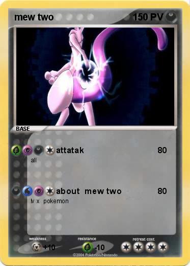 Pokemon mew two 