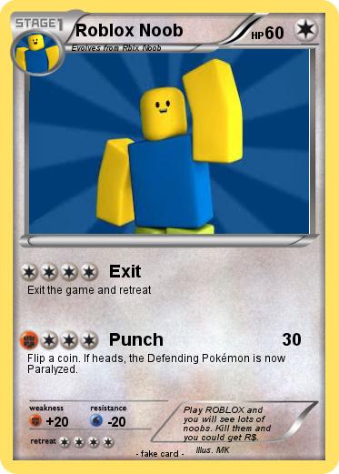 Pokemon Roblox Noob
