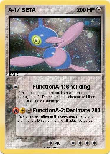Pokemon A-17 BETA