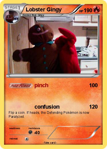Pokemon Lobster Gingy