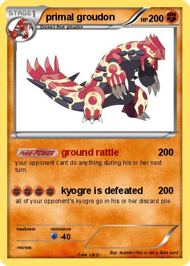 Pokemon primal groudon
