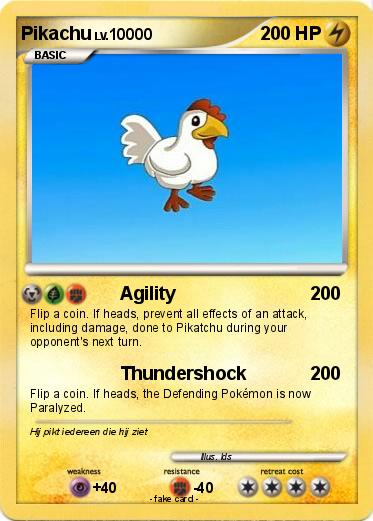 Pokemon Chicken wing