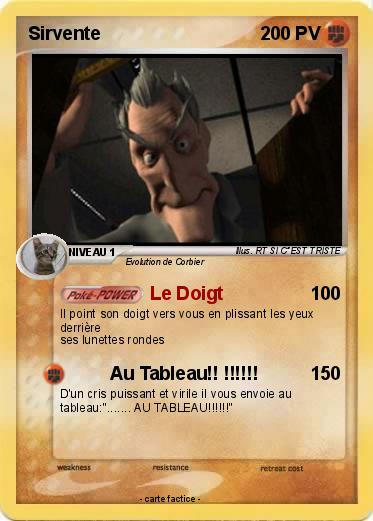 Pokemon Sirvente